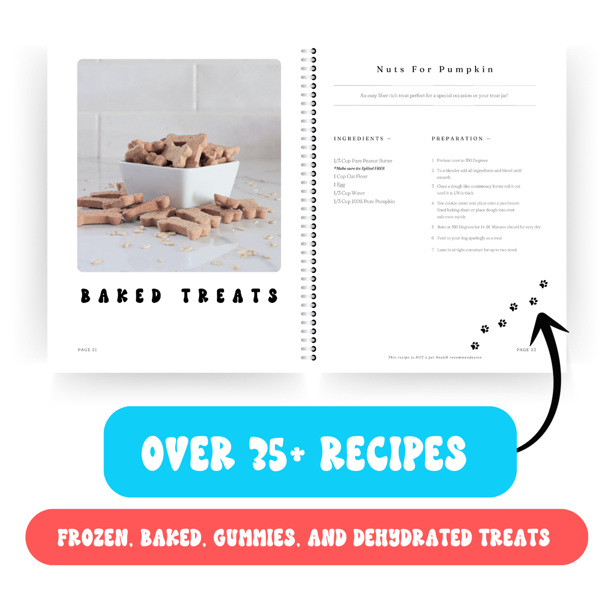 DIY Pet Treats Cook Book | E-Book